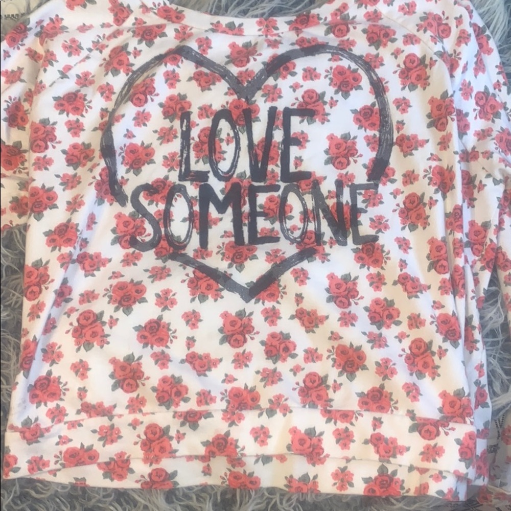 Oversized sleep shirt